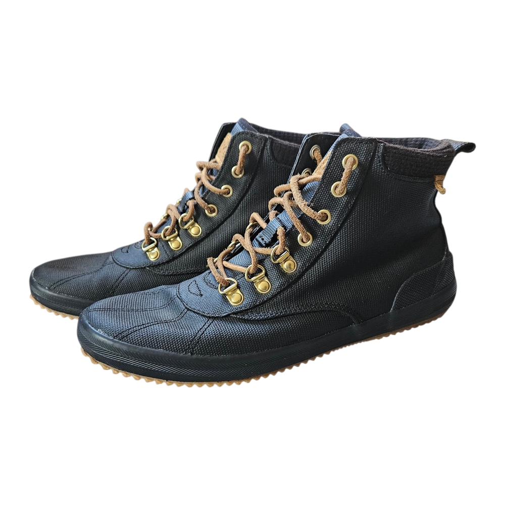 Keds womens Scout Matte Canvas Boot in Olive